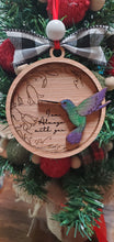 Load image into Gallery viewer, Memorial Ornament,In Memory Ornament,Hummingbird Ornament,Custom Ornament,Christmas Ornaments,Remembrance Ornaments,In Memory Ornament
